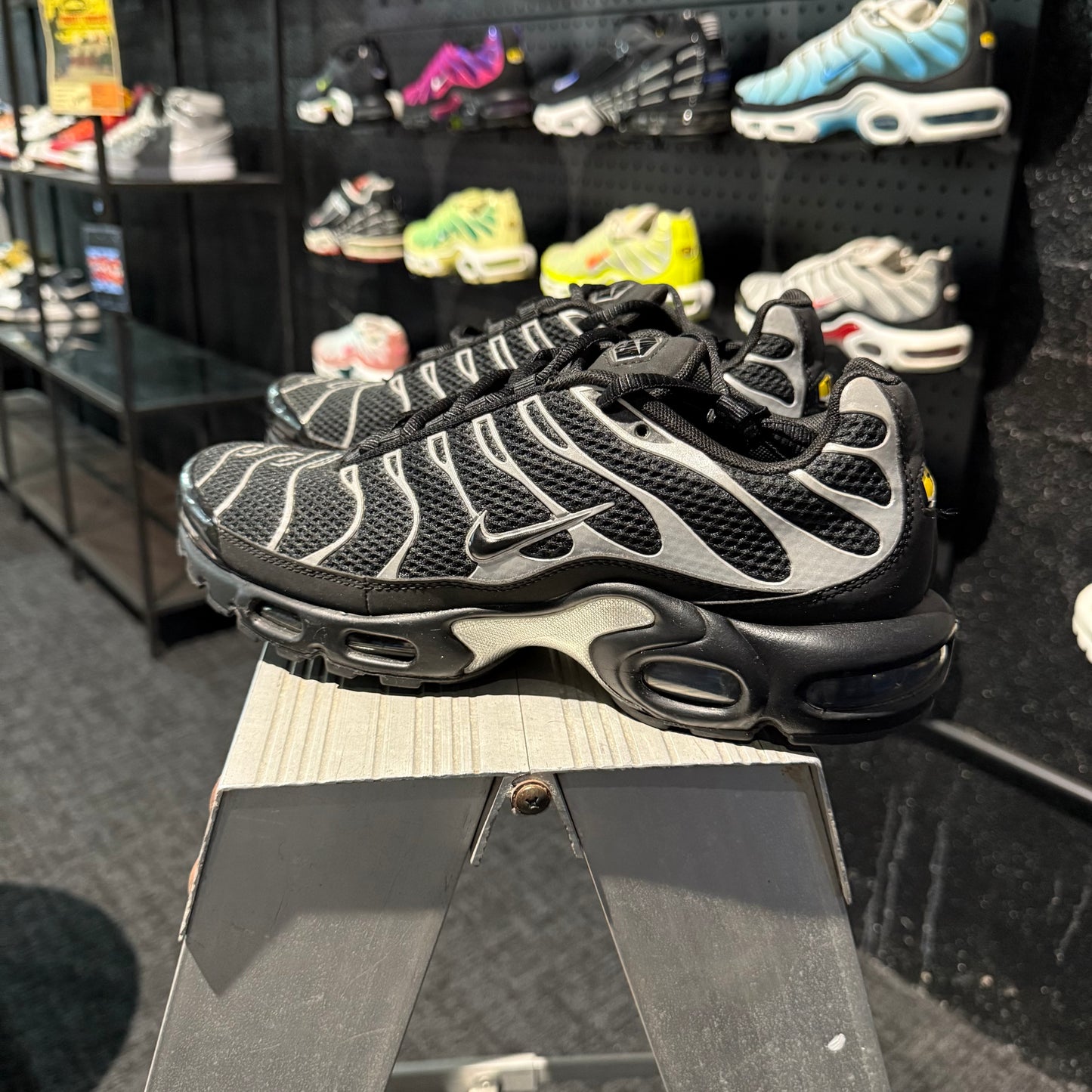 Nike Air Max Plus 'TN' Reflective Black/Metallic Silver (Second hand)