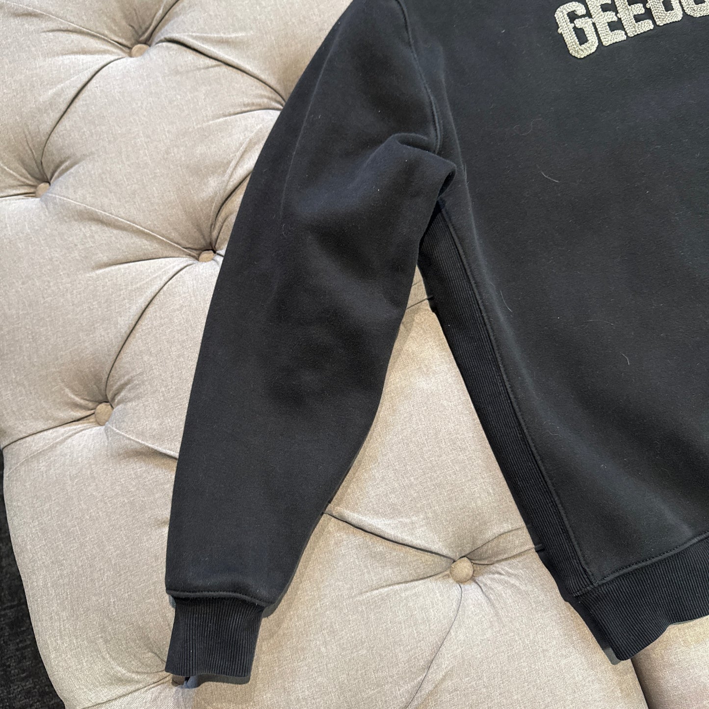 Geedup Always Neighbourhood Crewneck 'Black Grey' (Second hand)