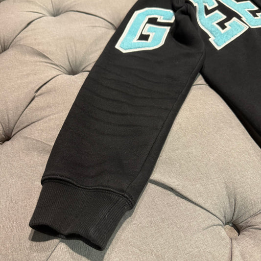 Geedup Team Logo Hoodie 'Black Baby Blue' (Second hand)