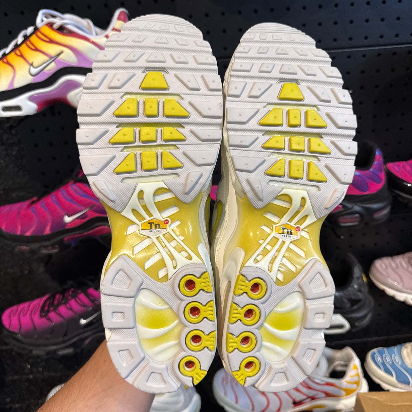 Nike Air Max Plus TN 'White Bone Celery' (Brand New)