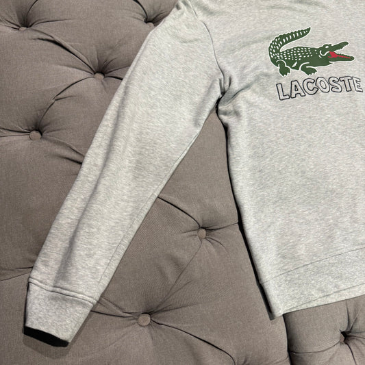 Lacoste Big Logo Crewneck 'Grey' (Second hand)