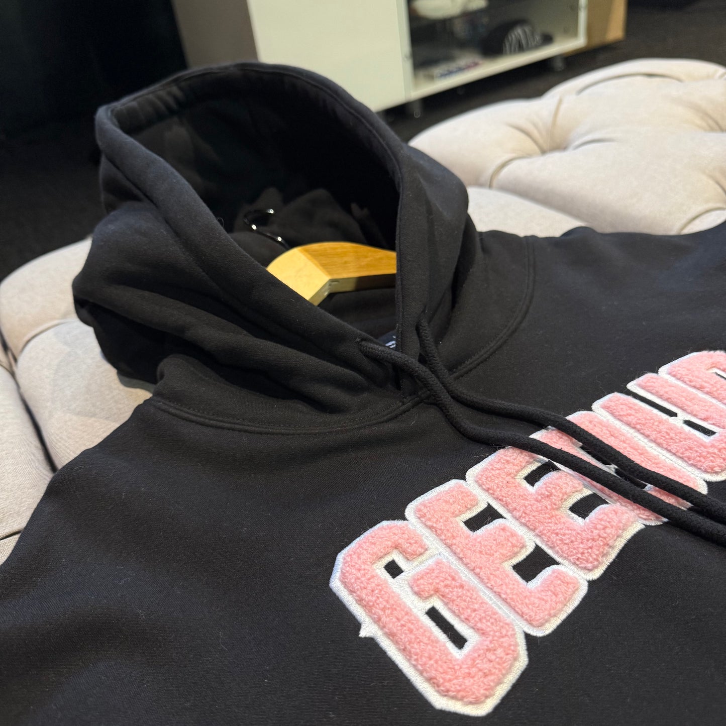 Geedup 13 Years Play For Keeps Hoodie 'Black Pink' (Second hand)