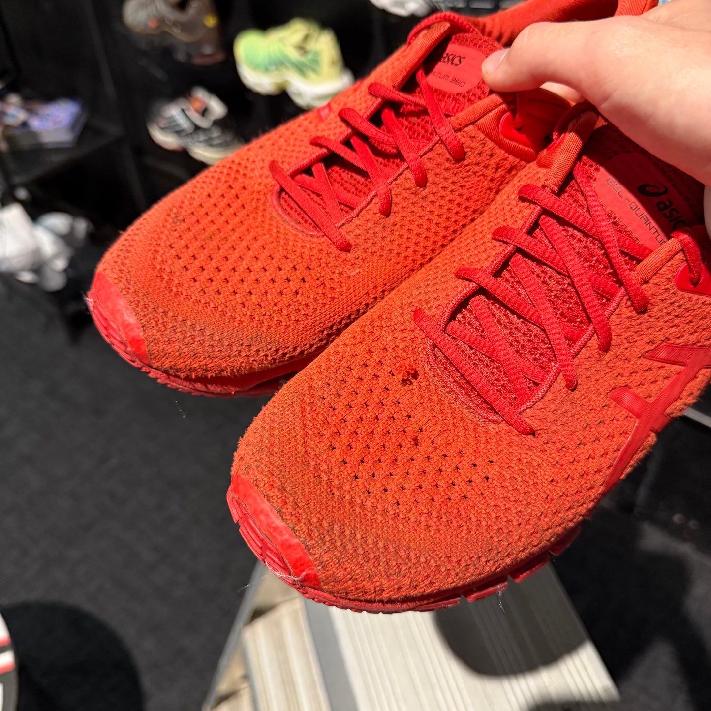 Asics Gel Quantum 360 Knit V2 'Triple Red' (Second hand)