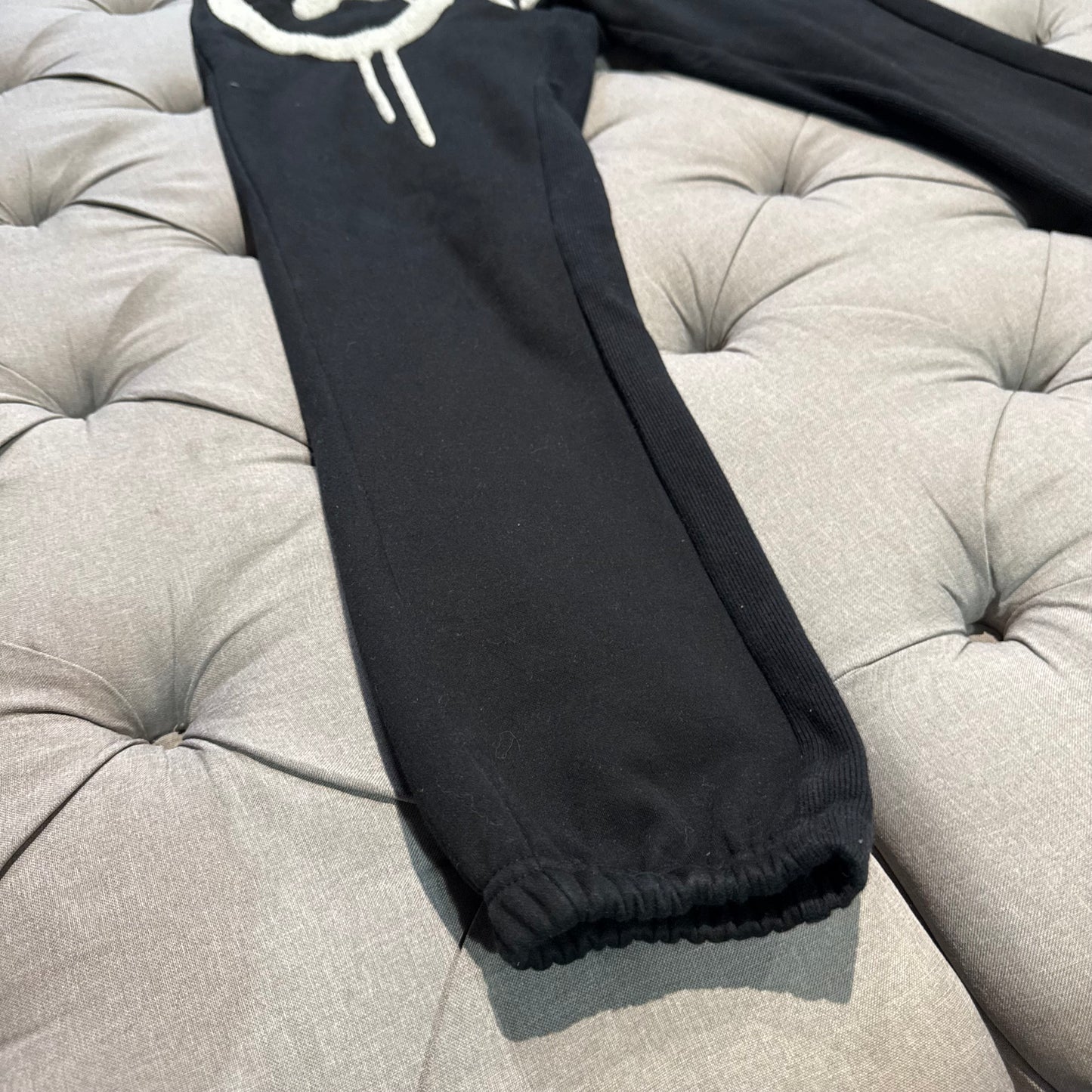 Geedup Handstyle Track Pants 'Black White' (Second hand)