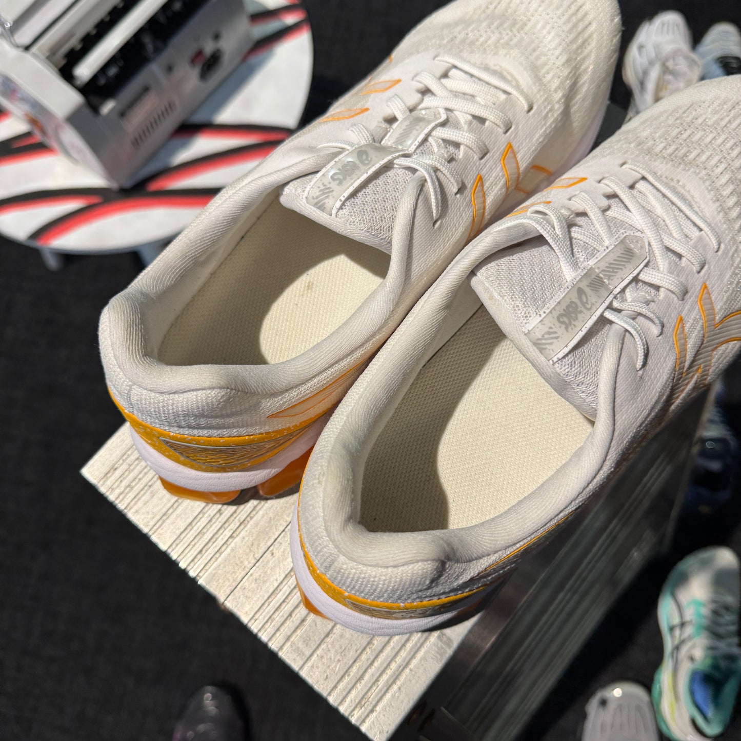 Asics Gel-Quantum 180 7 'White Fellow Yellow' (Second hand)
