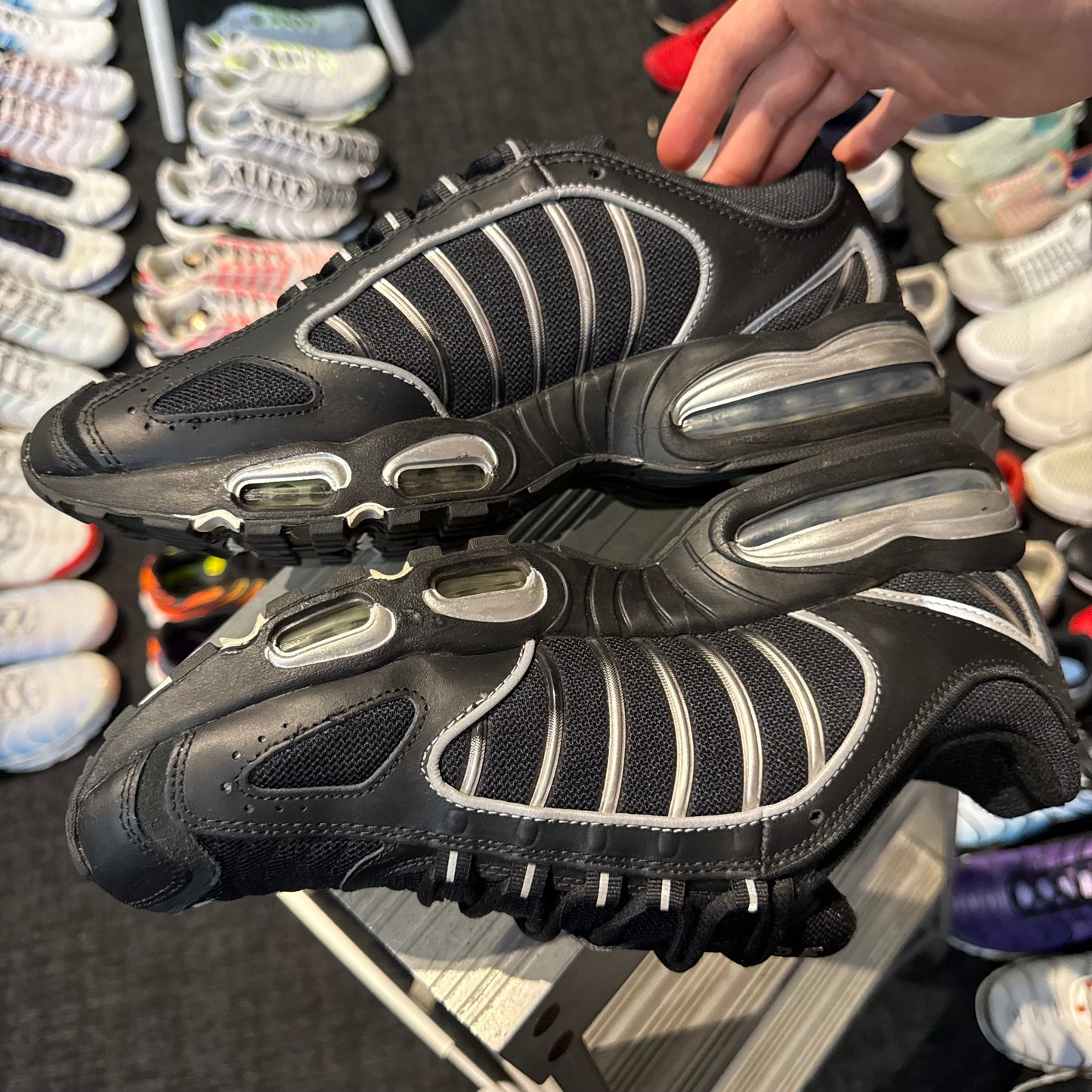 Nike Air Tailwind 4 'Black Metallic Silver' (Second hand)