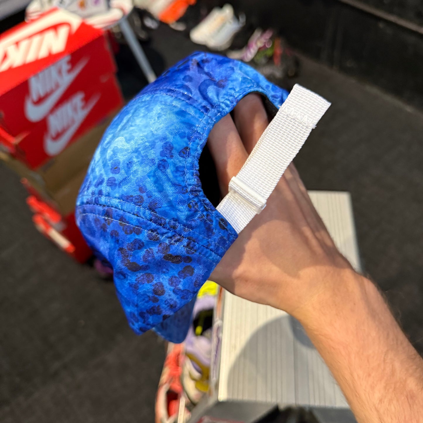 Geedup PFK Sublimated 6 Pannel Cap 'Blue' (Second hand)