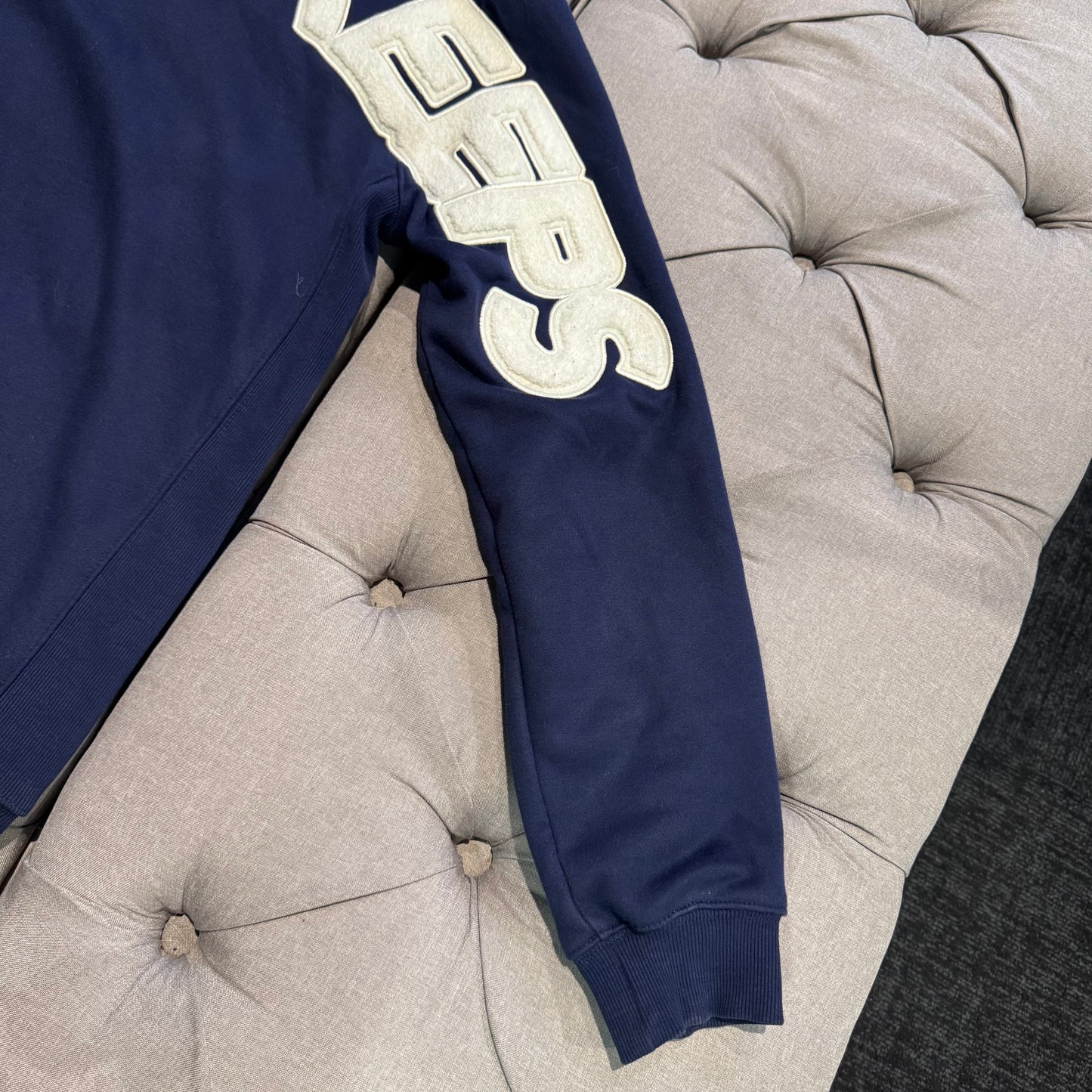 Geedup Play For Keeps Hoodie 'Navy White' (Second hand)