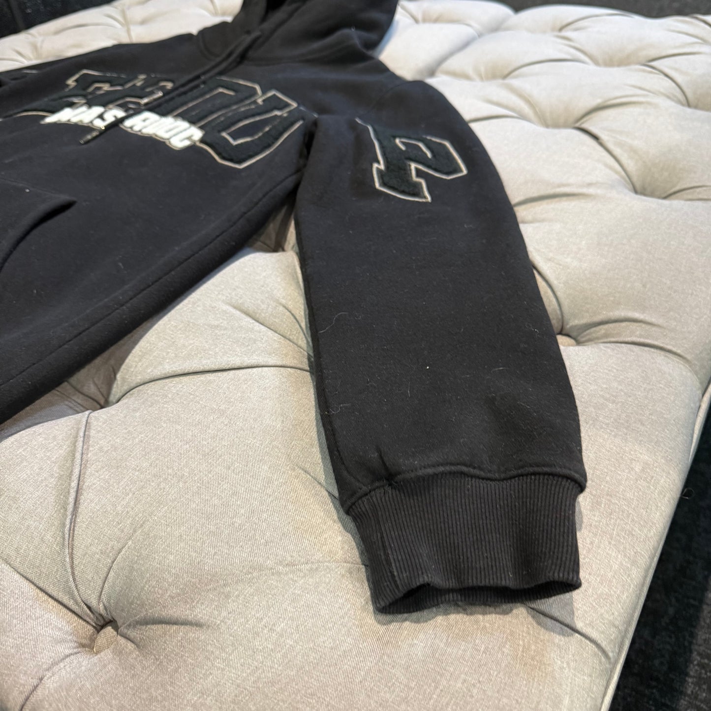 Geedup Co X Masi Rooc Team Logo Hoodie 'Black White' (Second hand)