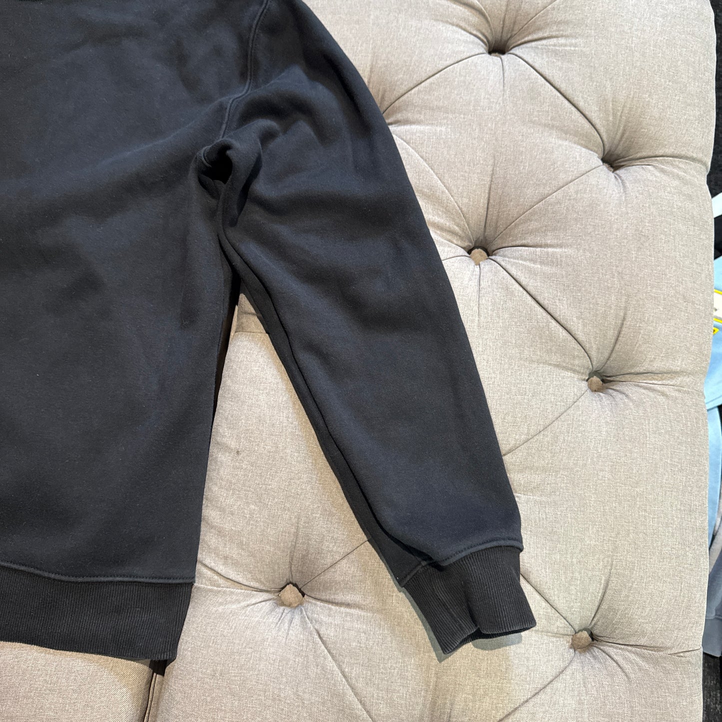 Geedup Embossed Logo Hoodie 'Blackout' (Second hand)