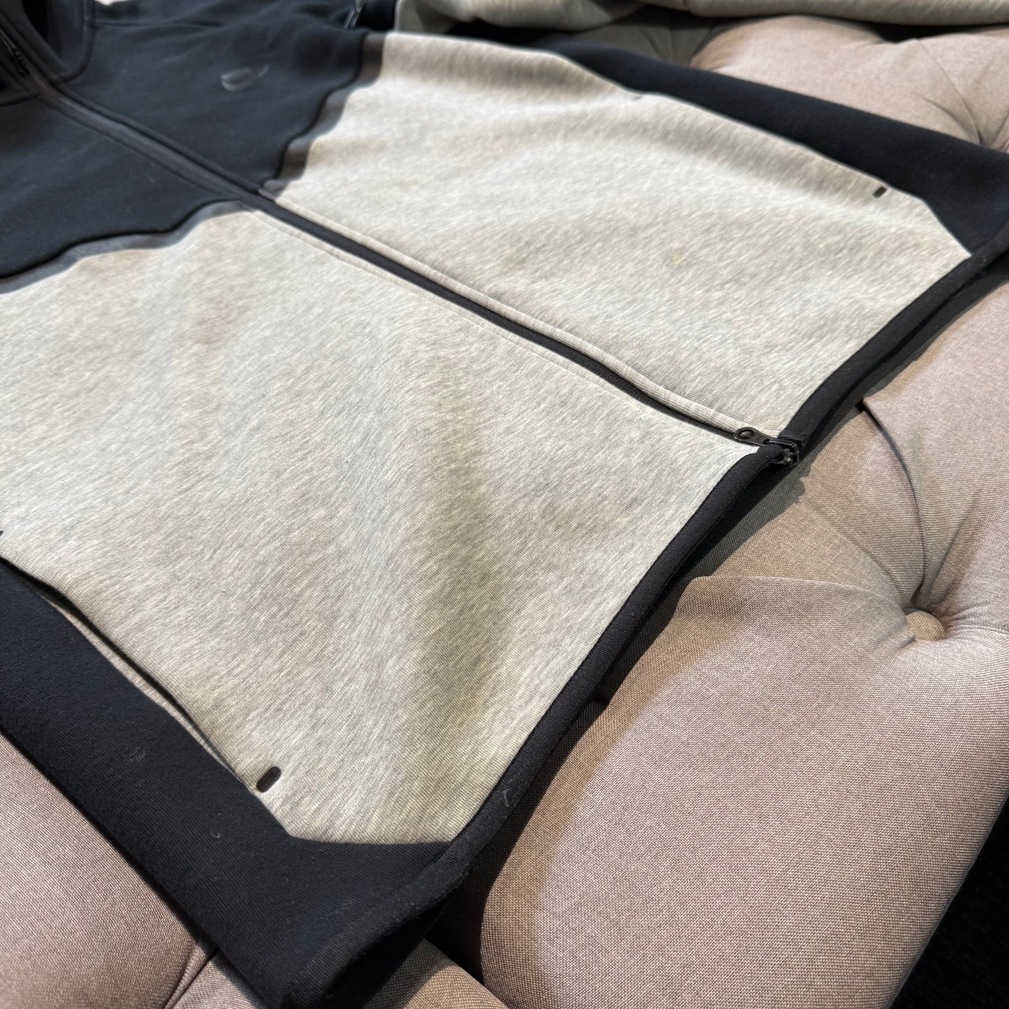 Nike Tech Fleece Jacket 'Black Grey' (Second hand)