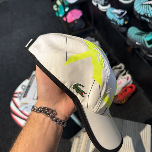 Lacoste Side Logo Cap 'White Neon' (Second hand)