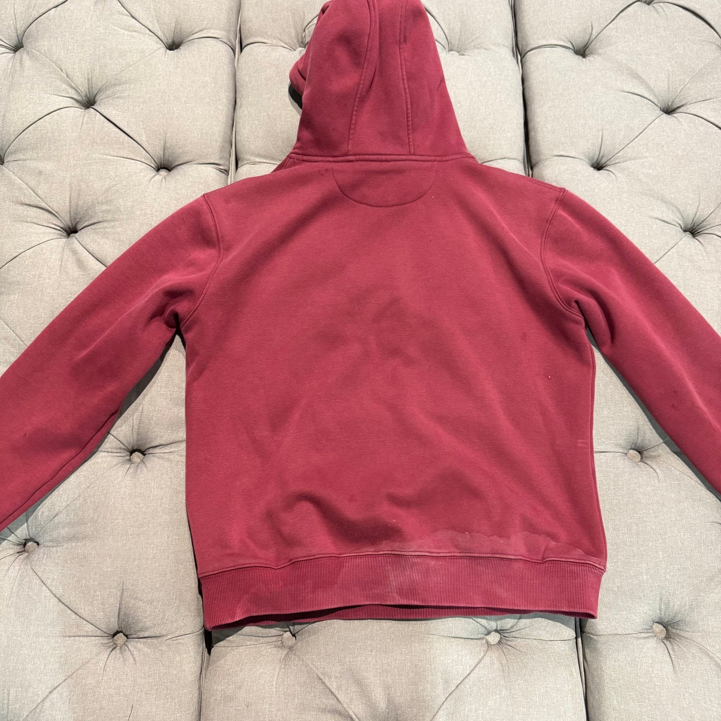 Geedup Handstyle Hoodie 'Maroon Cream' (Second hand)