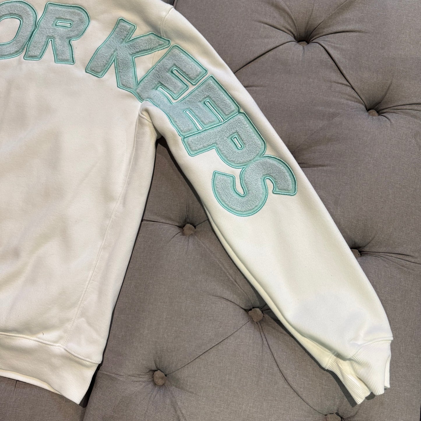 Geedup Play For Keeps Hoodie 'Bone Teal' (Second hand)