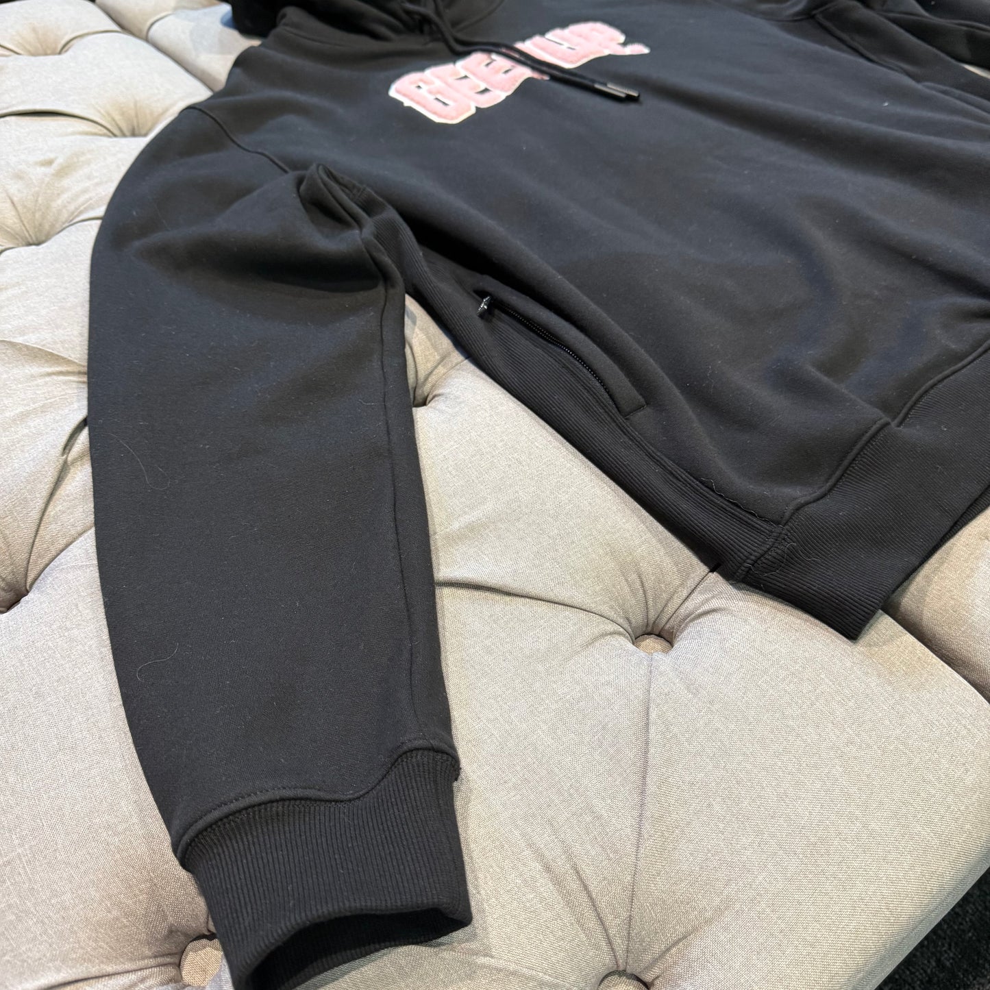 Geedup 13 Years Play For Keeps Hoodie 'Black Pink' (Second hand)