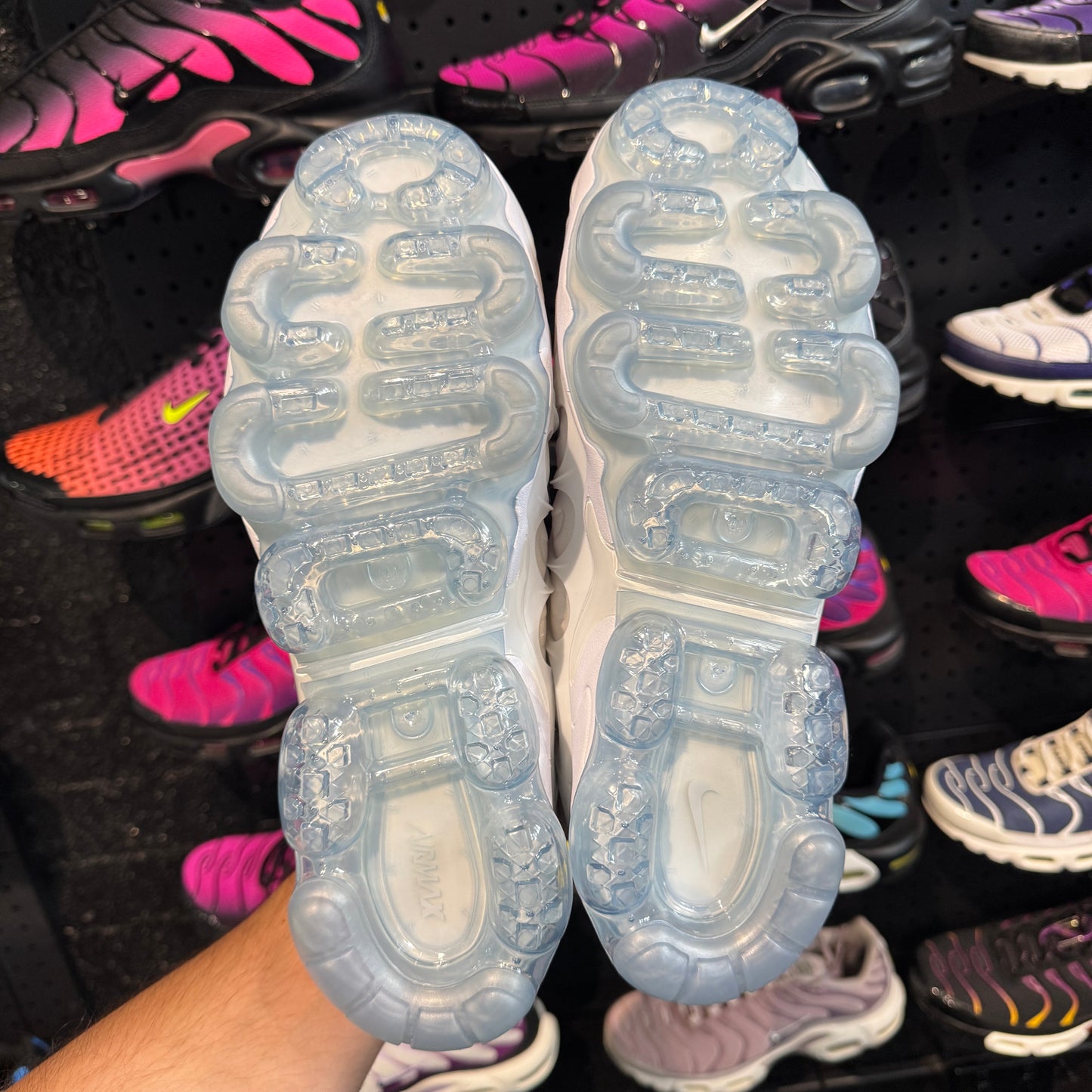 Nike Air Vapour Max Plus 'Triple White' (Brand New)