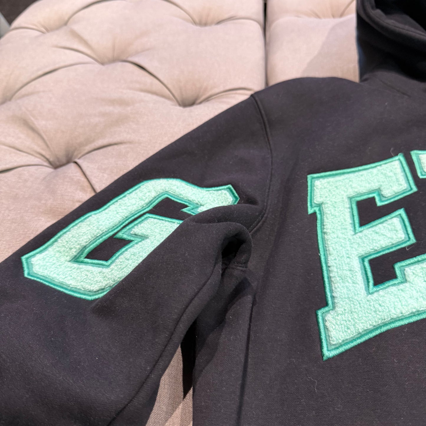 Geedup Team Logo Hoodie 'Navy Green' (Second hand)