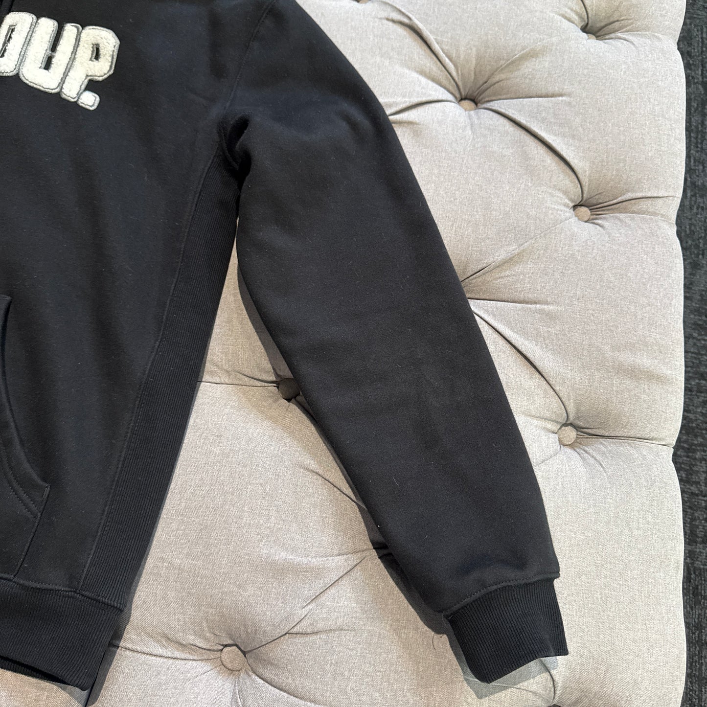 Geedup Play For Keeps Hoodie 'Black White' (Second hand)