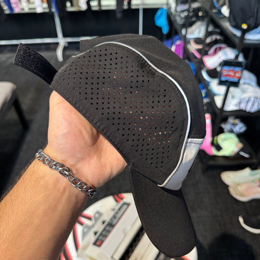 Hoodrich 5 Pannel Cap 'Black Grey' (Second hand)