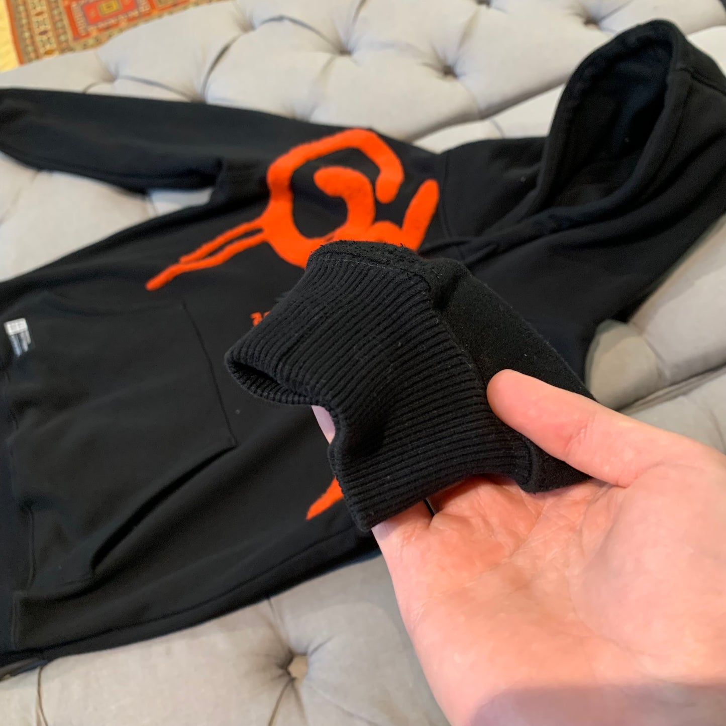 Geedup Handstyle Hoodie ‘Burnt Orange’ (Second hand)