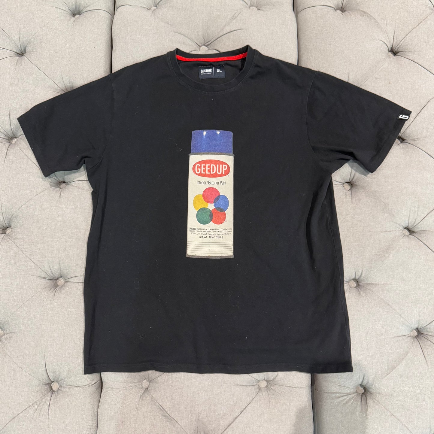 Geedup Spraycan T-shirt (Second hand)