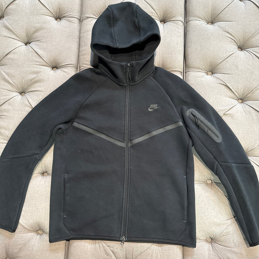 Nike Tech Fleece Jacket 'Black' (Second hand)