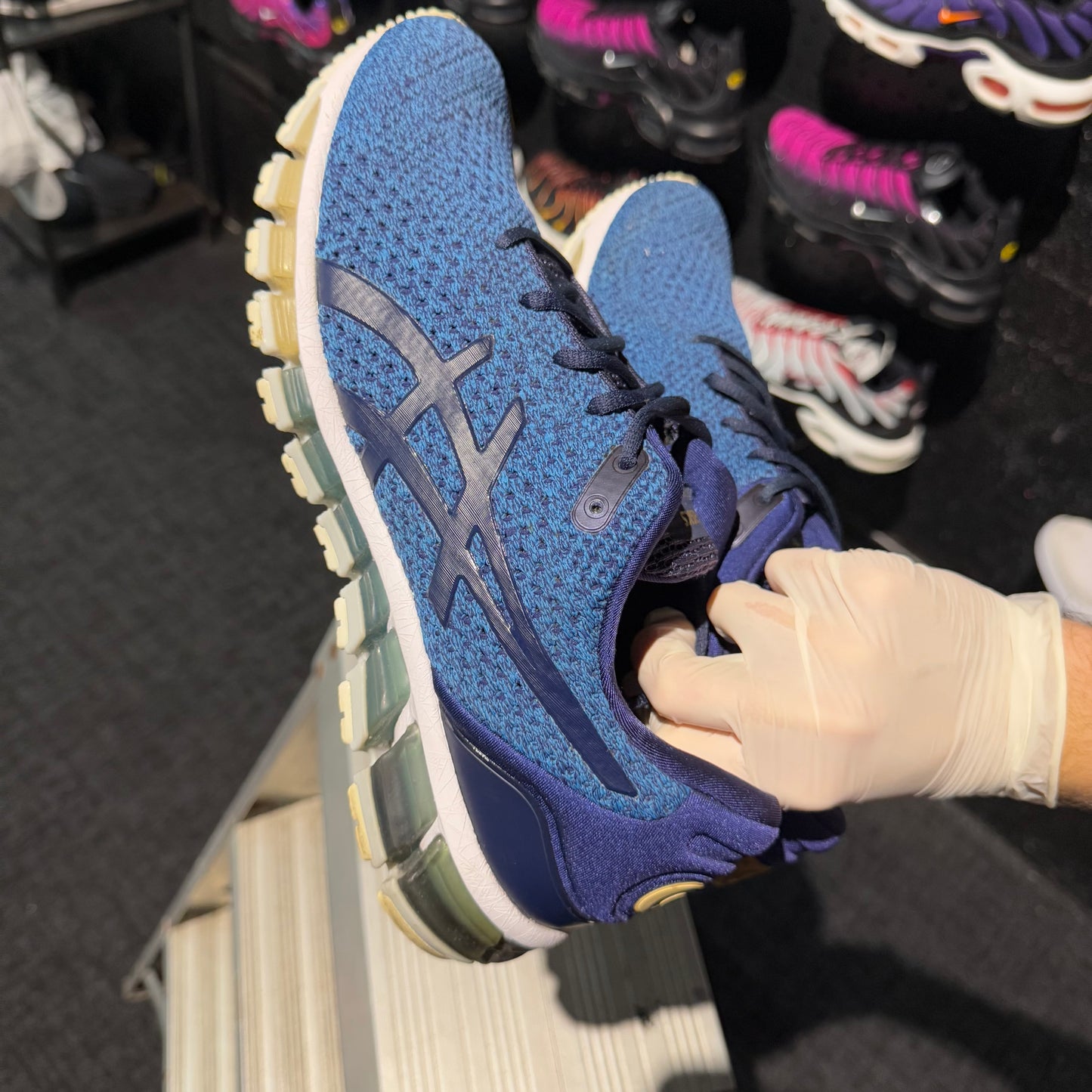 Asics Gel-Quantum 360 Knit 2 ‘Indigo Blue/Peacoat/Pale Gold’ (Second hand)