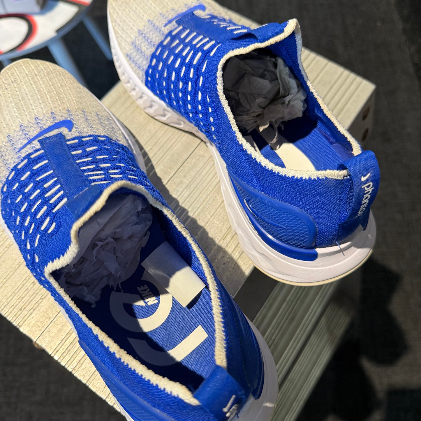Nike React Phantom Run Flyknit 2 'Photo Blue White' (Second hand)