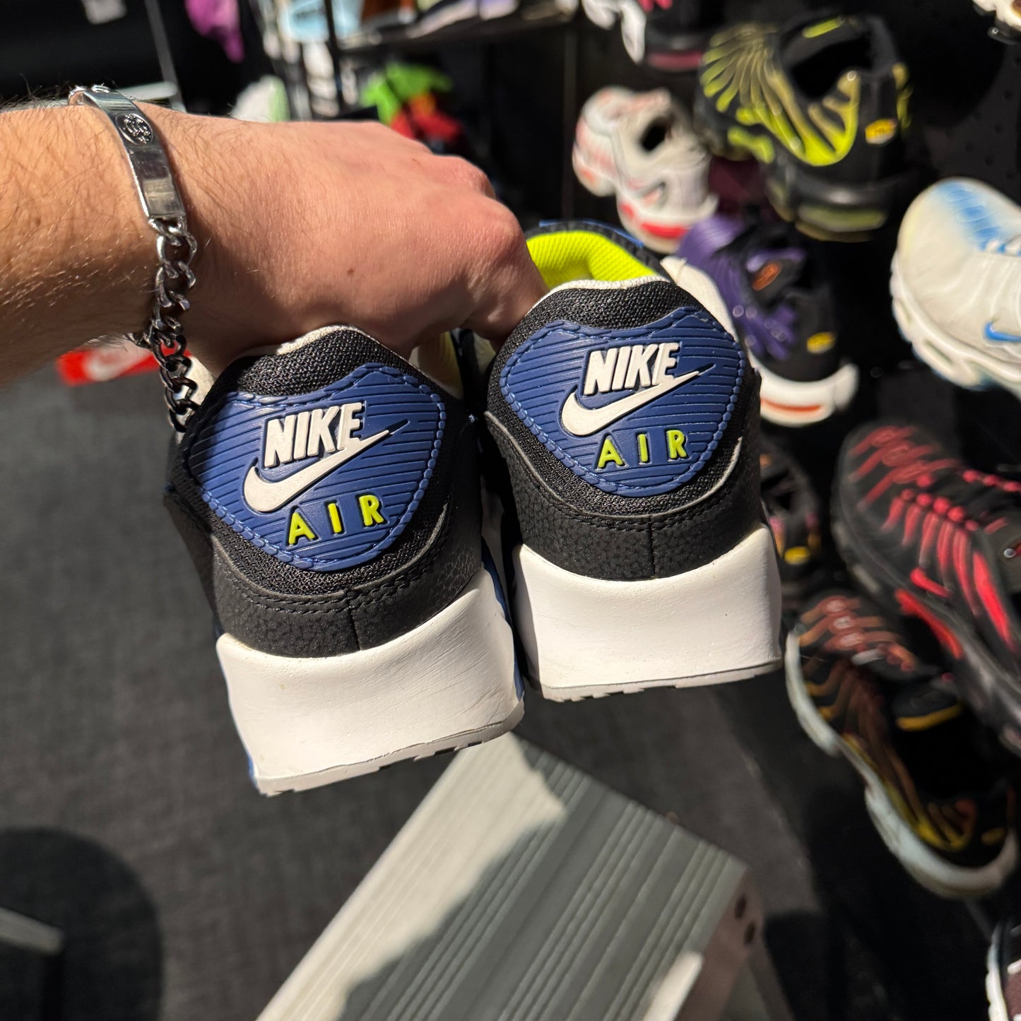 Nike Air Max 90 'Atlantic Blue Volt' (Second hand)