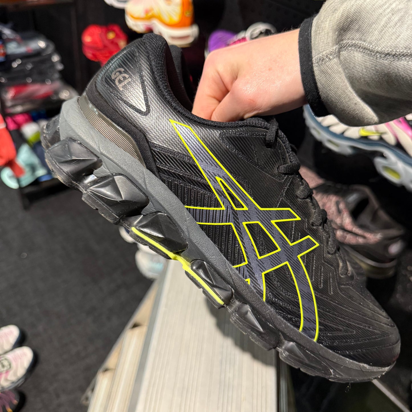 Asics Gel Quantum 360 7 'Black Lime' (Second hand)