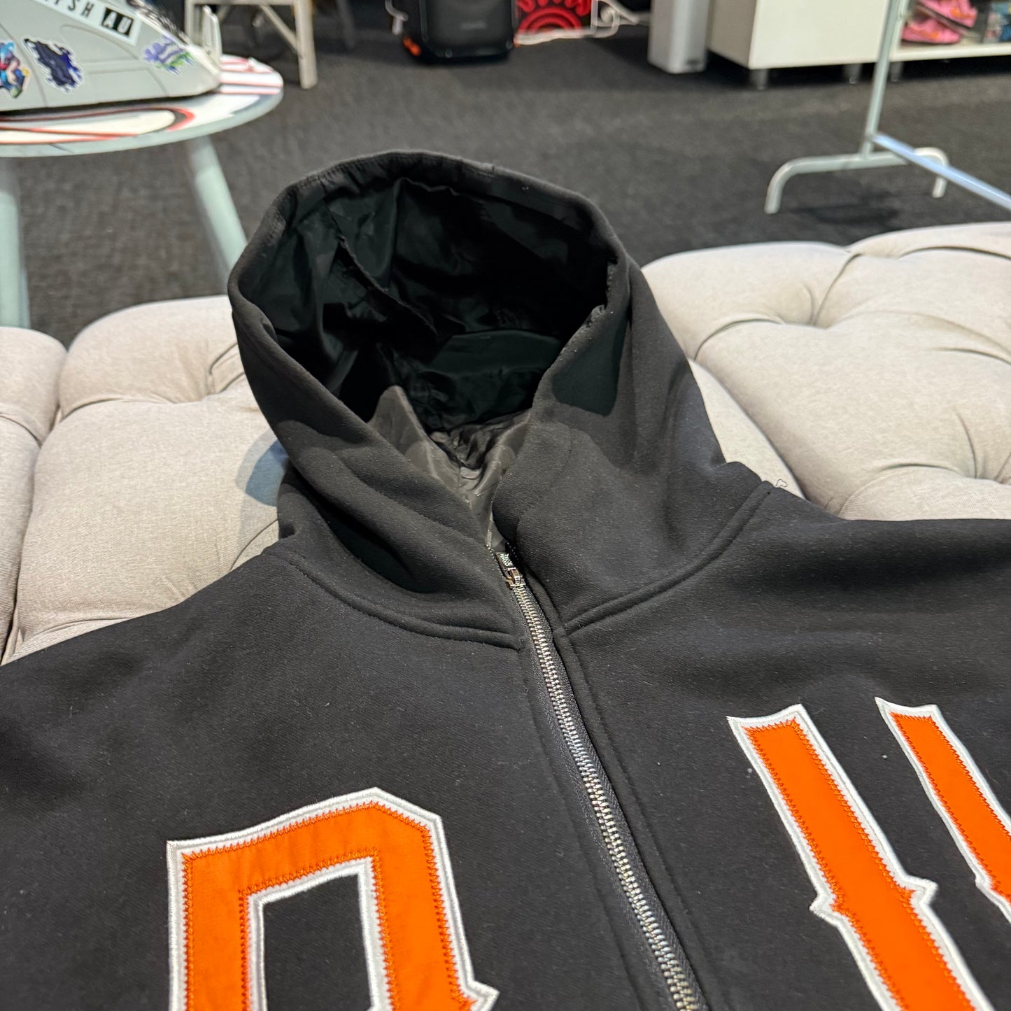 Geedup Zip-Up Jacket GDUP Logo 'Orange' (Second hand)