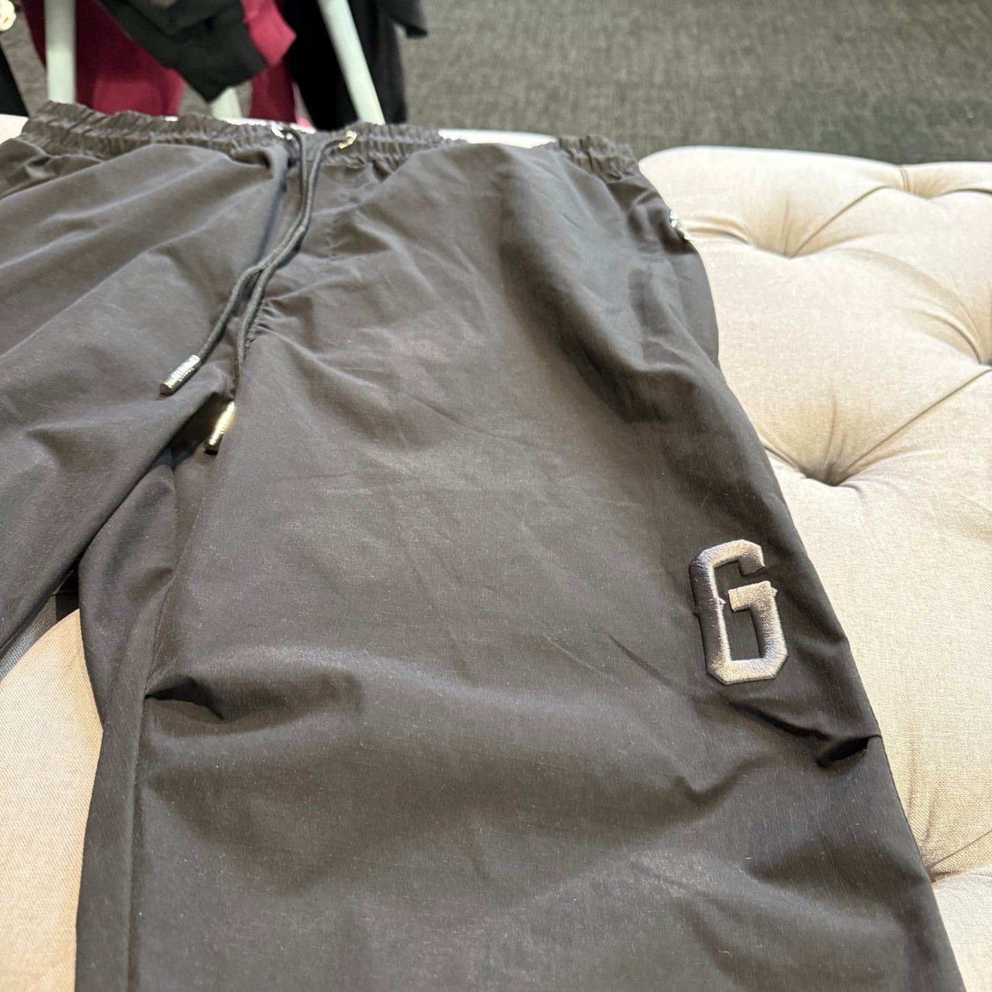 Geedup PFK Nylon Track Pants 'Black' (Second hand)