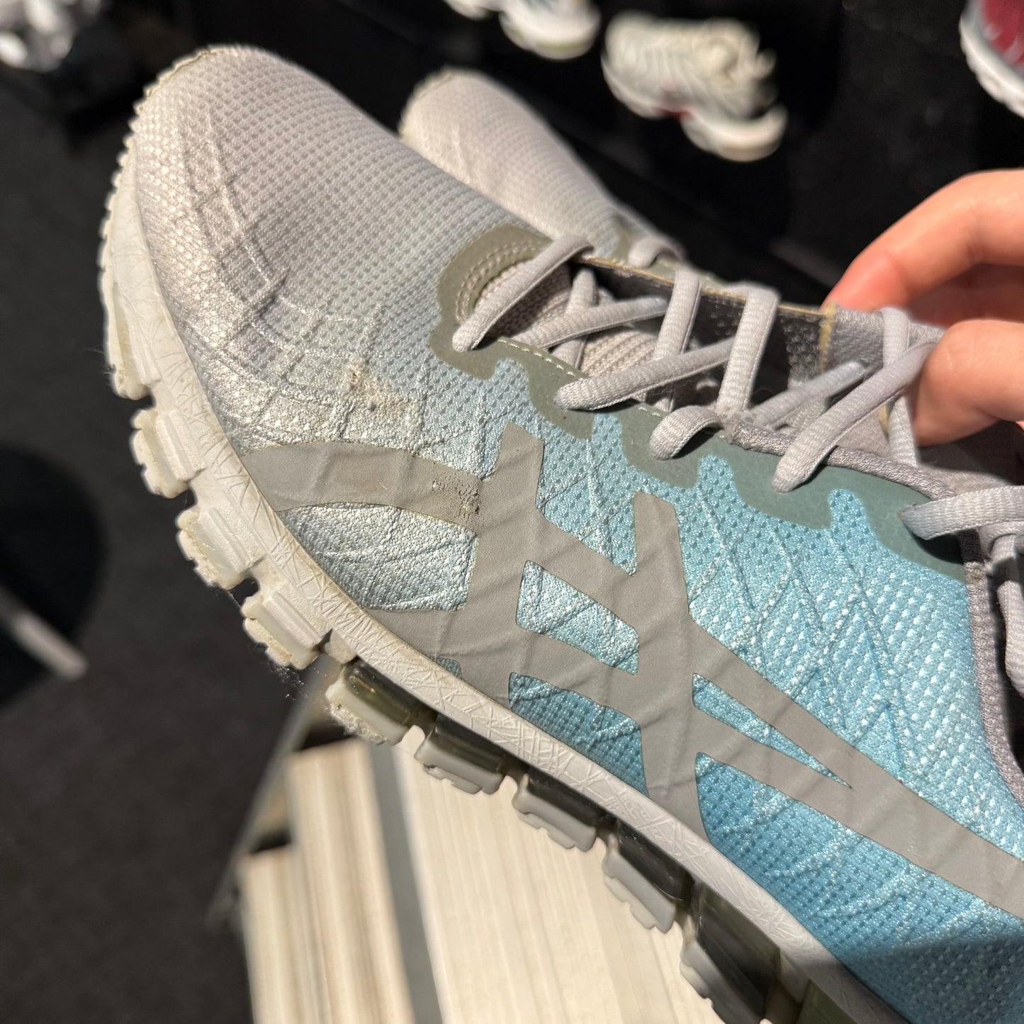 Asics Gel Quantum 180 4 Ice Mint/Stone Grey (Second hand)