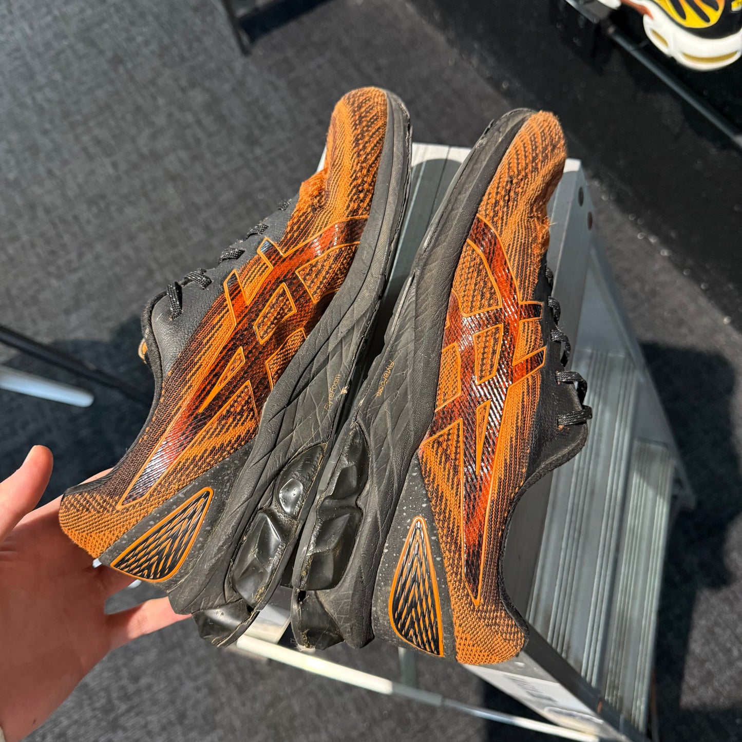 Asics Gel-Quantum 180 VII 'Black Habanero' (Second hand)