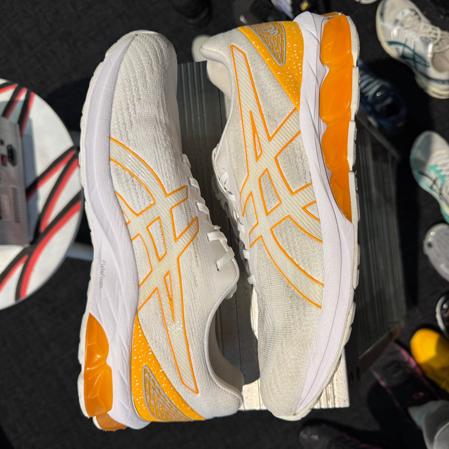 Asics Gel-Quantum 180 7 'White Fellow Yellow' (Second hand)