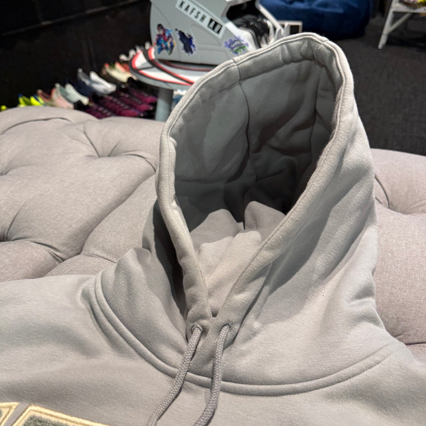 Geedup Team Logo Hoodie 'Grey Gold' (Second hand)