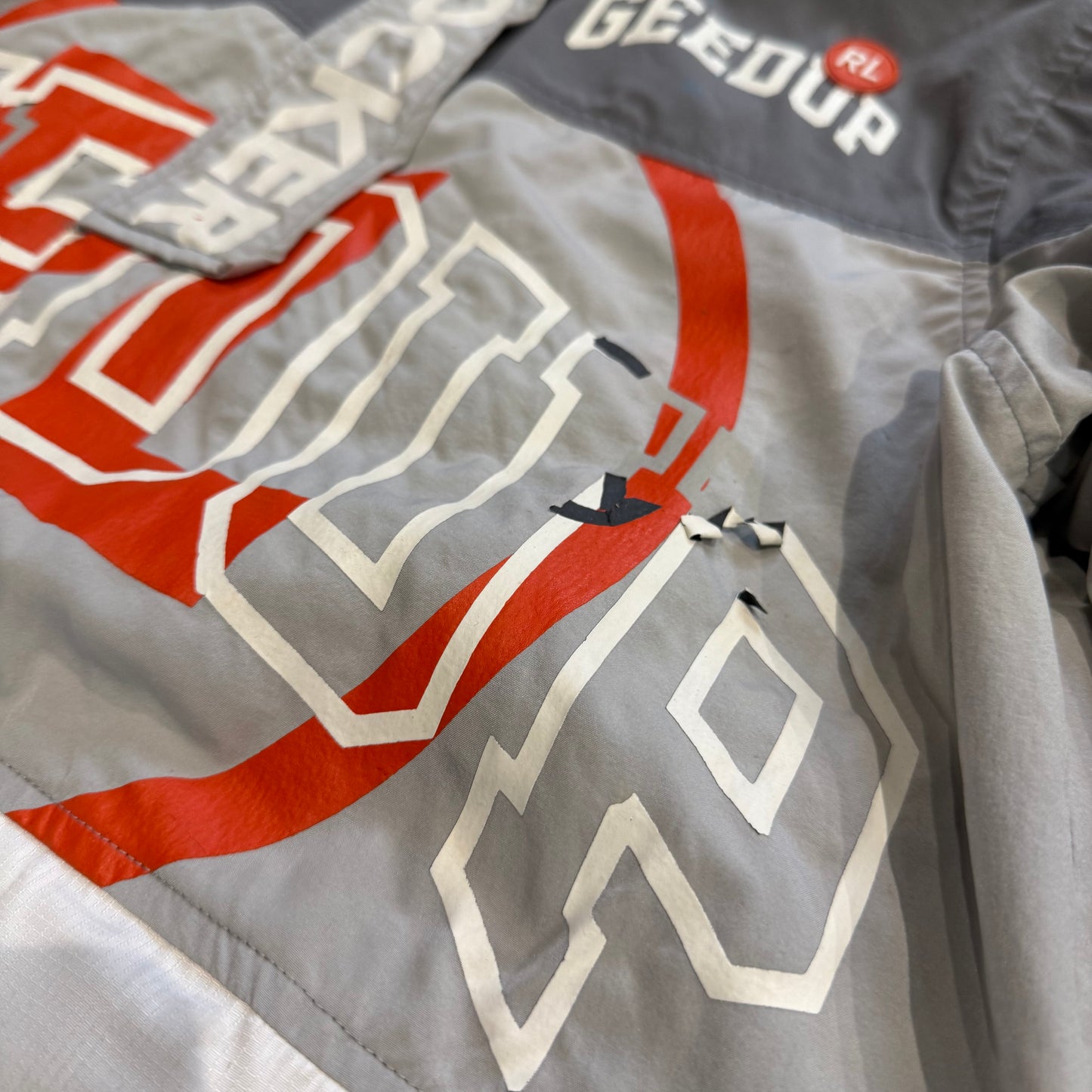 Geedup X Rays Locker Jacket 'Grey Orange' (Second hand)