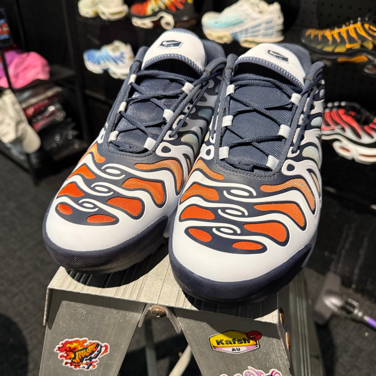 Nike Air Max Plus 'TN' Drift Football Grey Thunder Blue (Second hand)