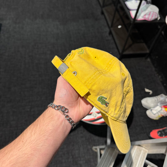 Lacoste Side Logo Cap 'Yellow' (Second Hand)