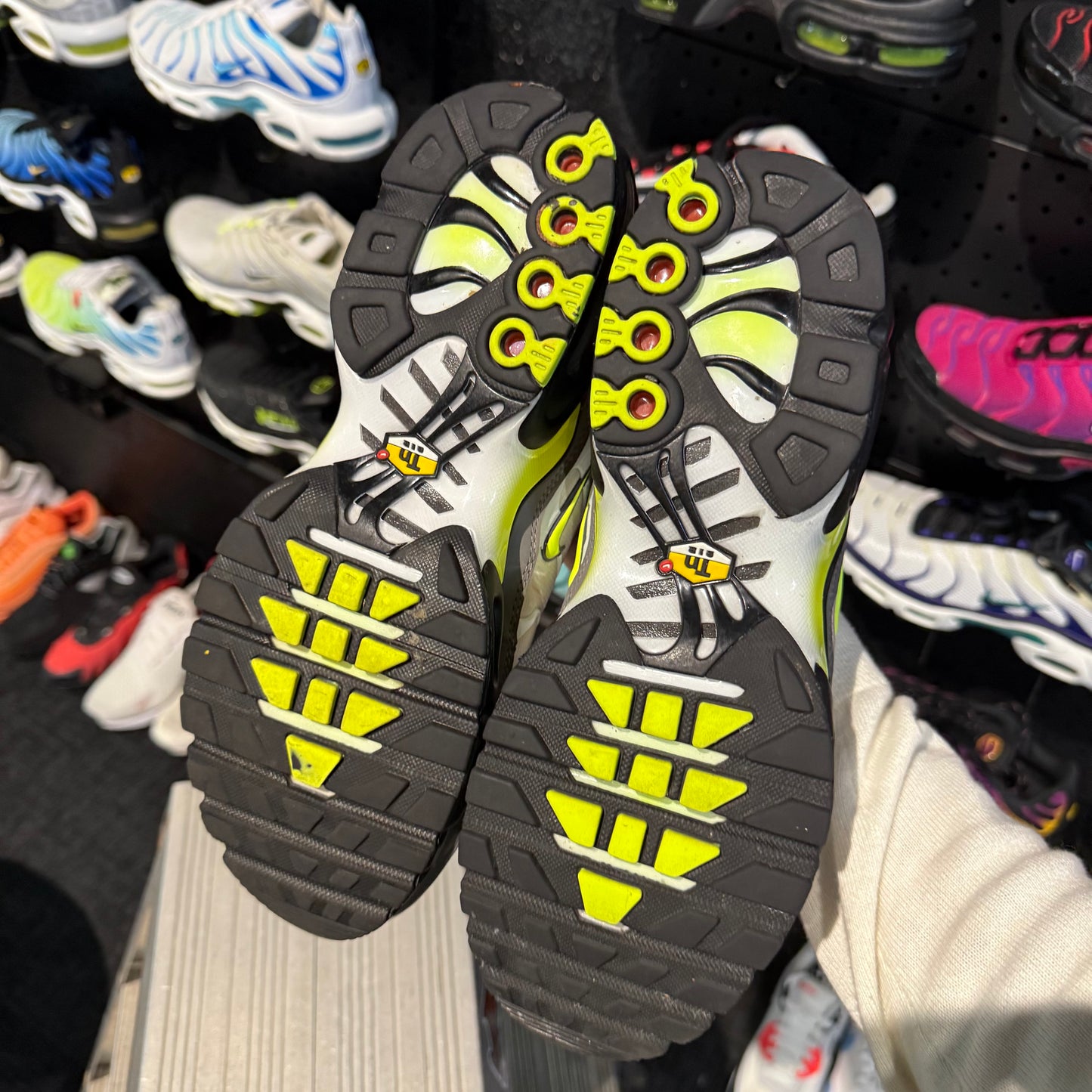 Nike Air Max Plus TN 'White Neon Yellow' (Second hand)