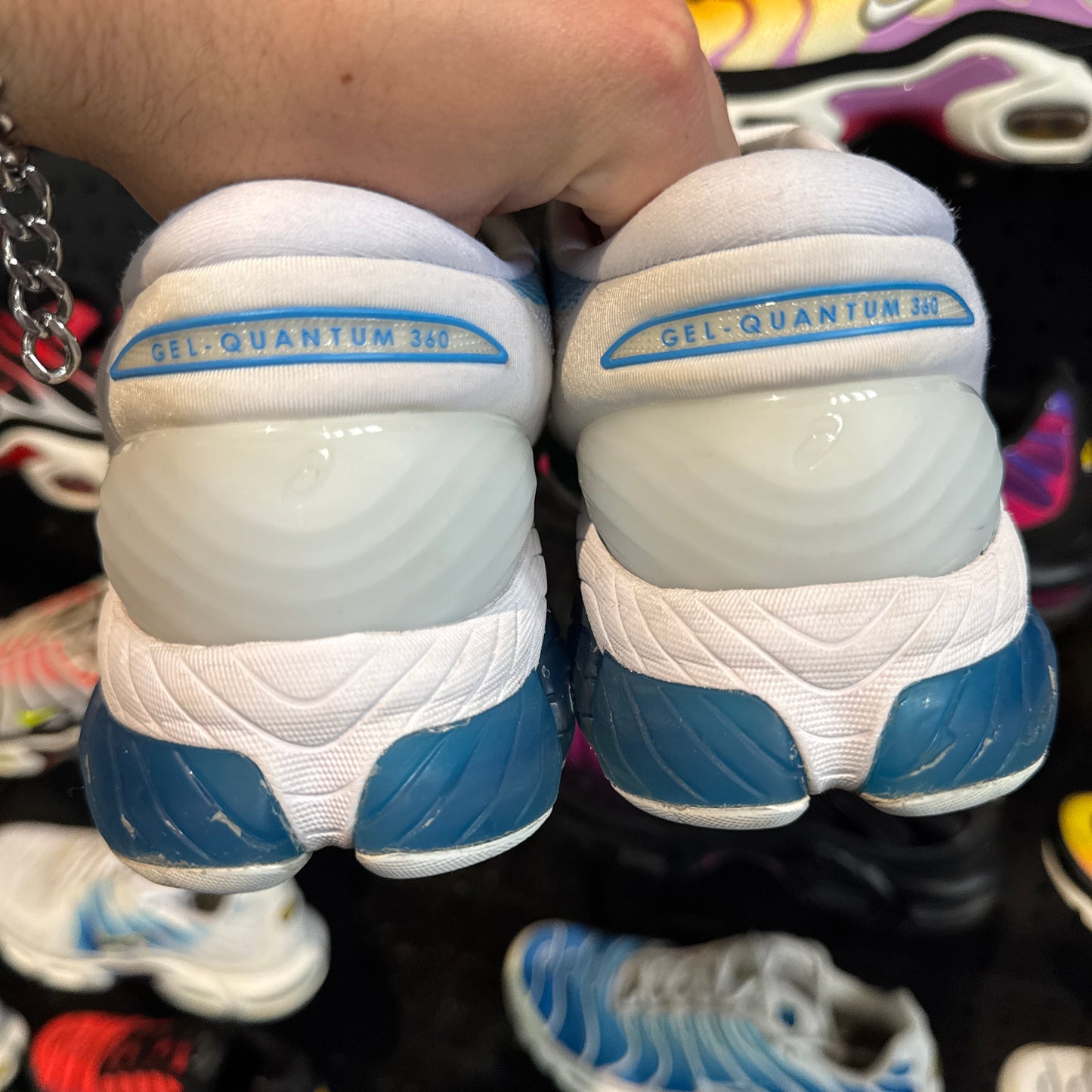 Asics Gel-Quantum 360 8 'White Azul Blue' (Second hand)