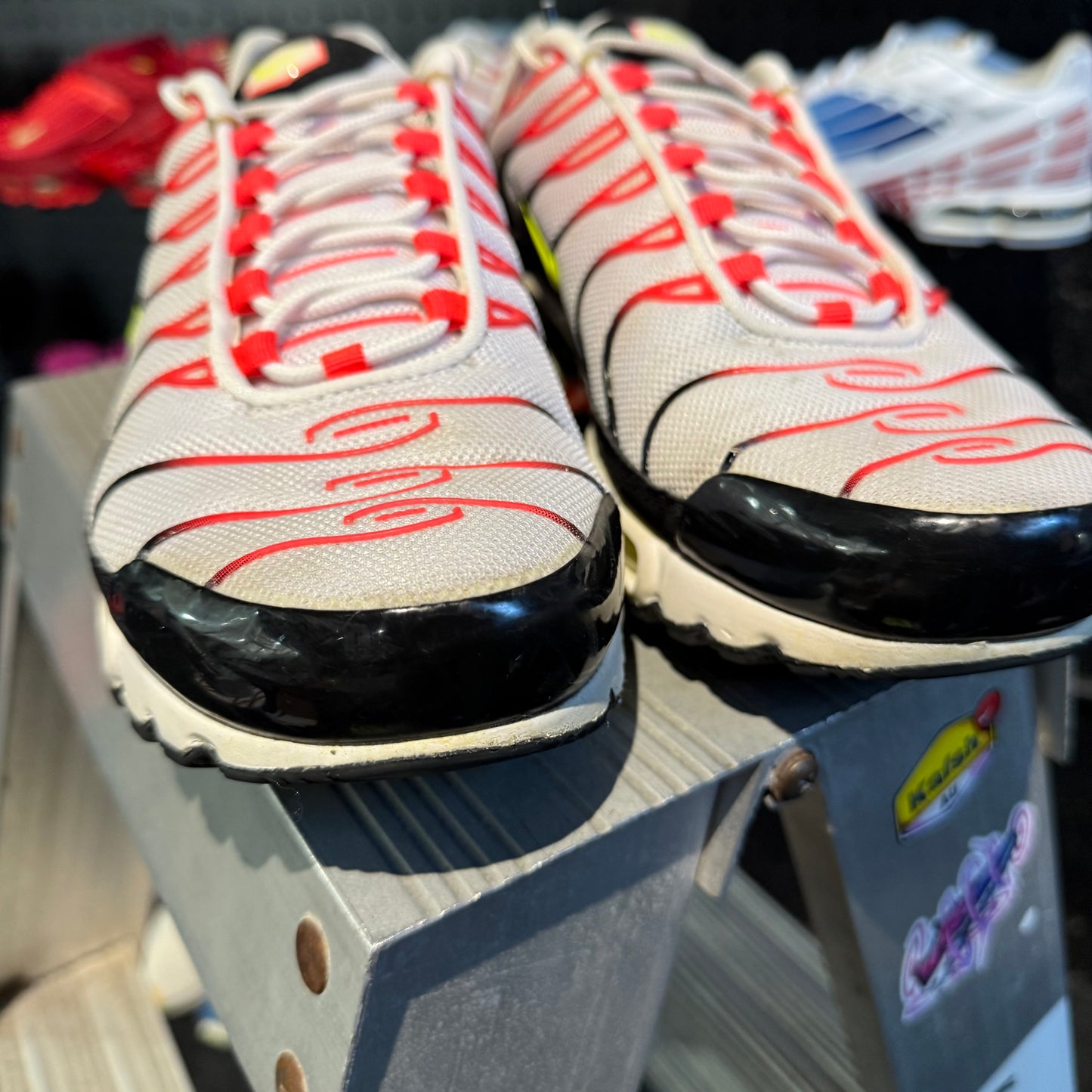 Nike Air Max Plus 'TN' White Crimson Venom (Second hand)