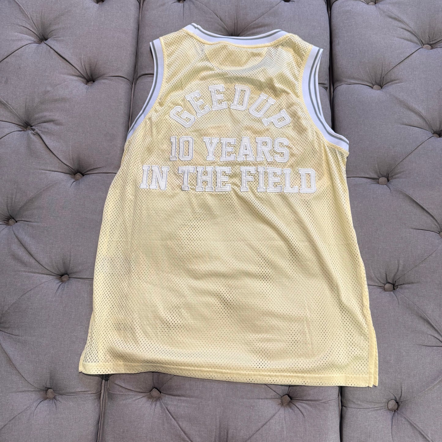 Geedup 10 Years in the Field Jersey 'Washed Yellow Red' (Second hand)