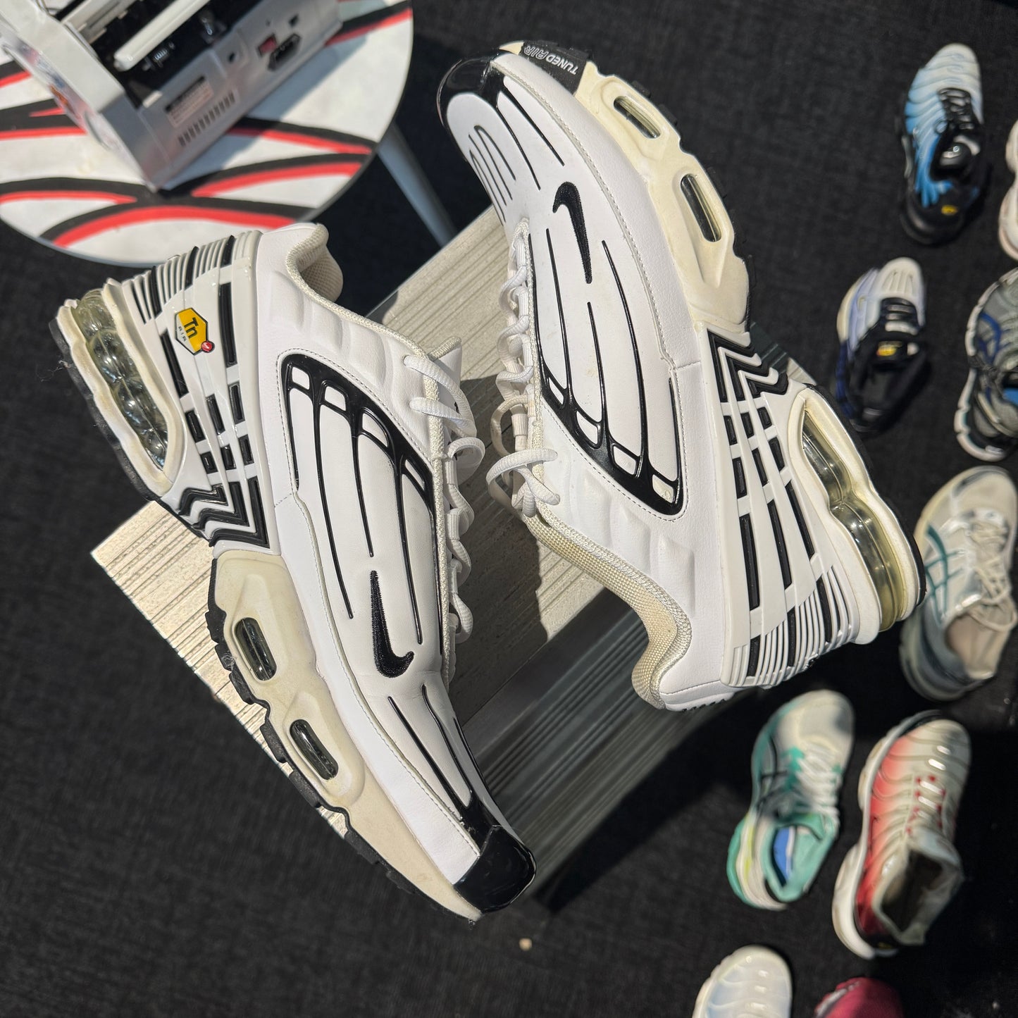 Nike Air Max Plus 'TN3' Leather White Black (Second hand)
