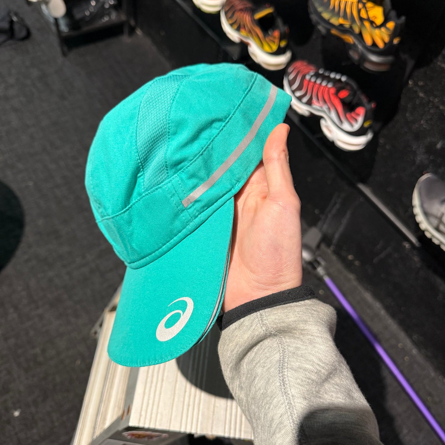 Asics Small Logo Cap ‘Teal’