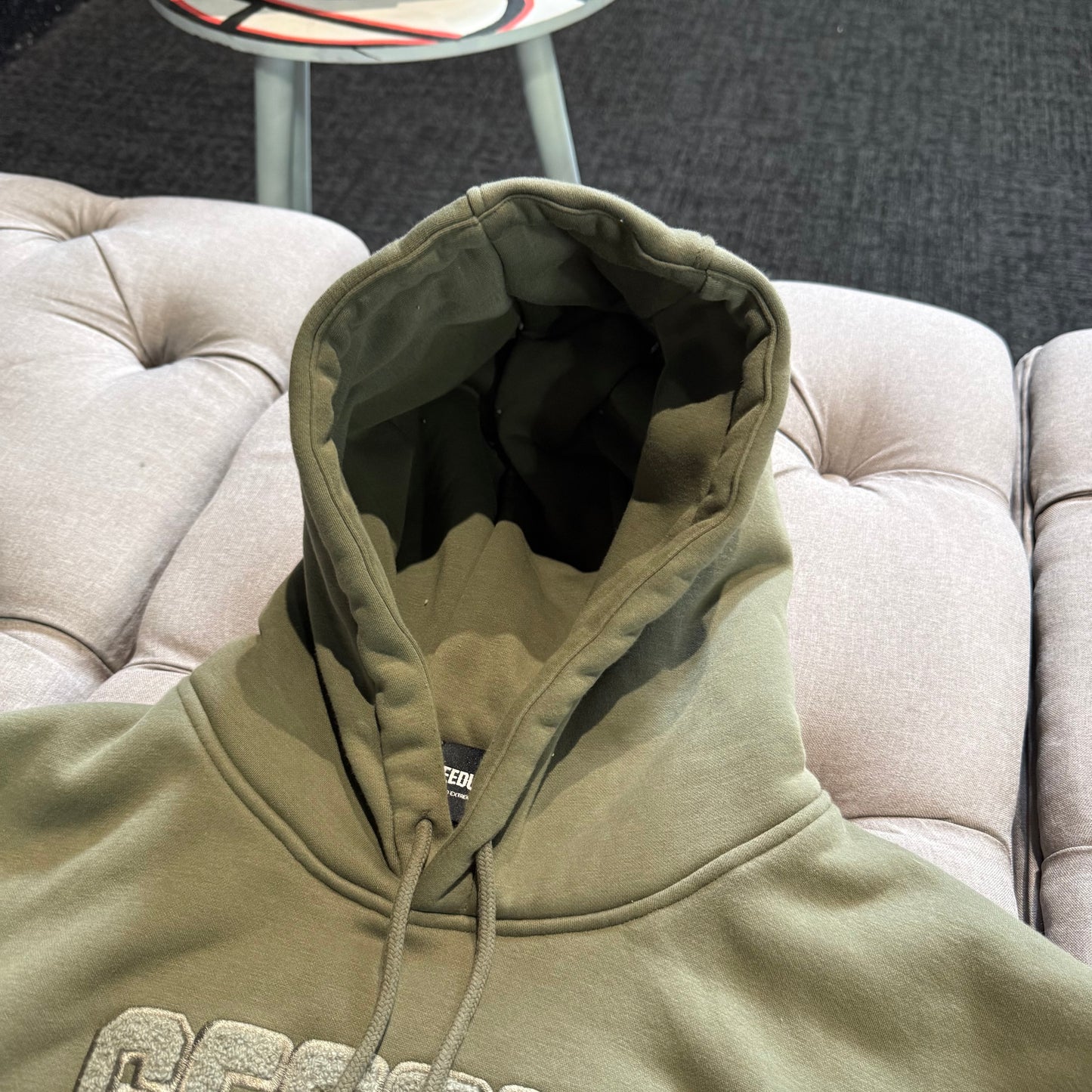 Geedup Play For Keeps Hoodie 'Olive' (Second hand)
