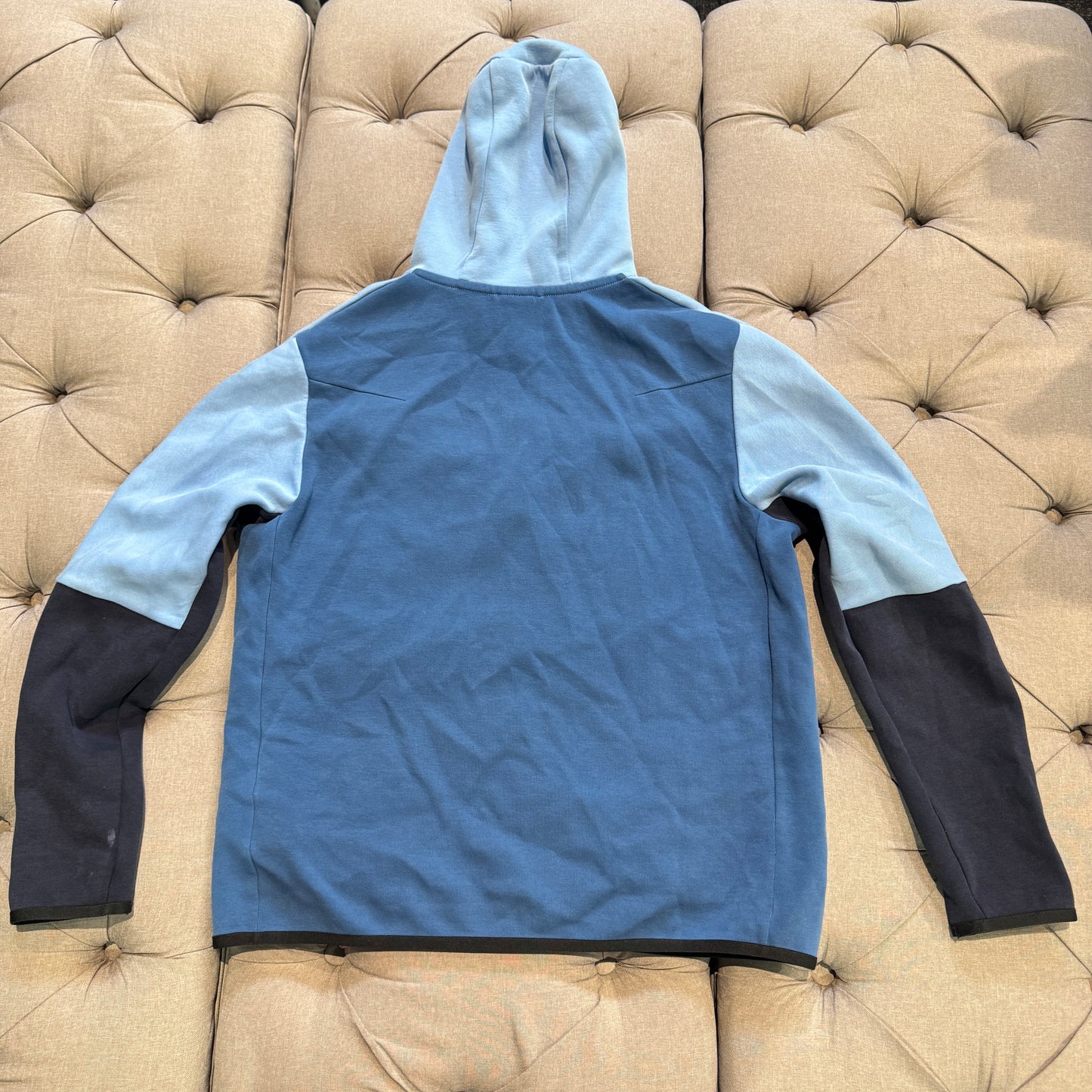 Nike Tech Fleece Jacket 'Blue Navy Peach' (Second hand)
