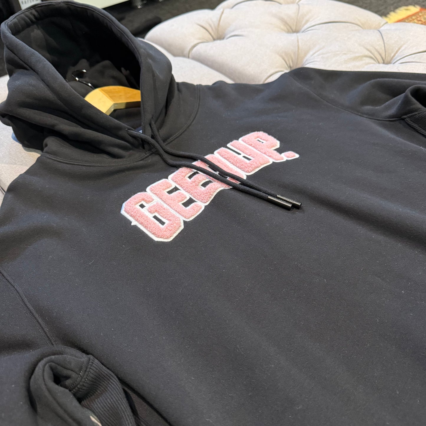 Geedup 13 Years Play For Keeps Hoodie 'Black Pink' (Second hand)