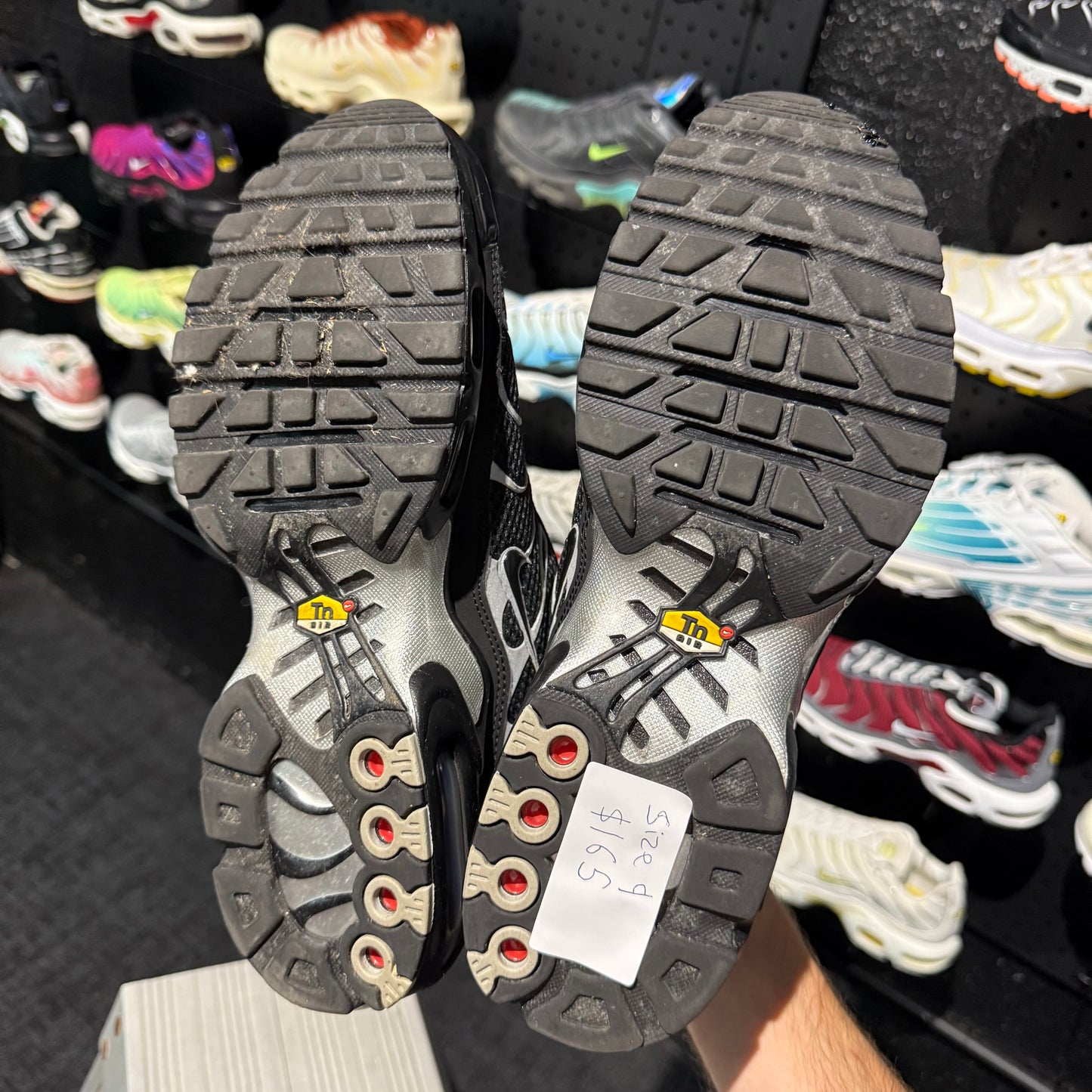 Nike Air Max Plus 'TN' Reflective Black/Metallic Silver (Second hand)
