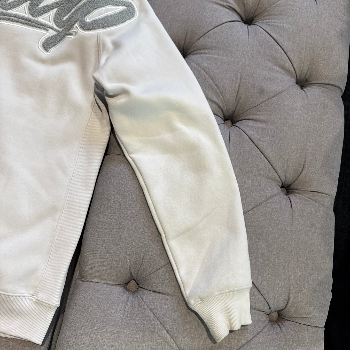 Geedup OS Script Crewneck 'Grey' (Second hand)